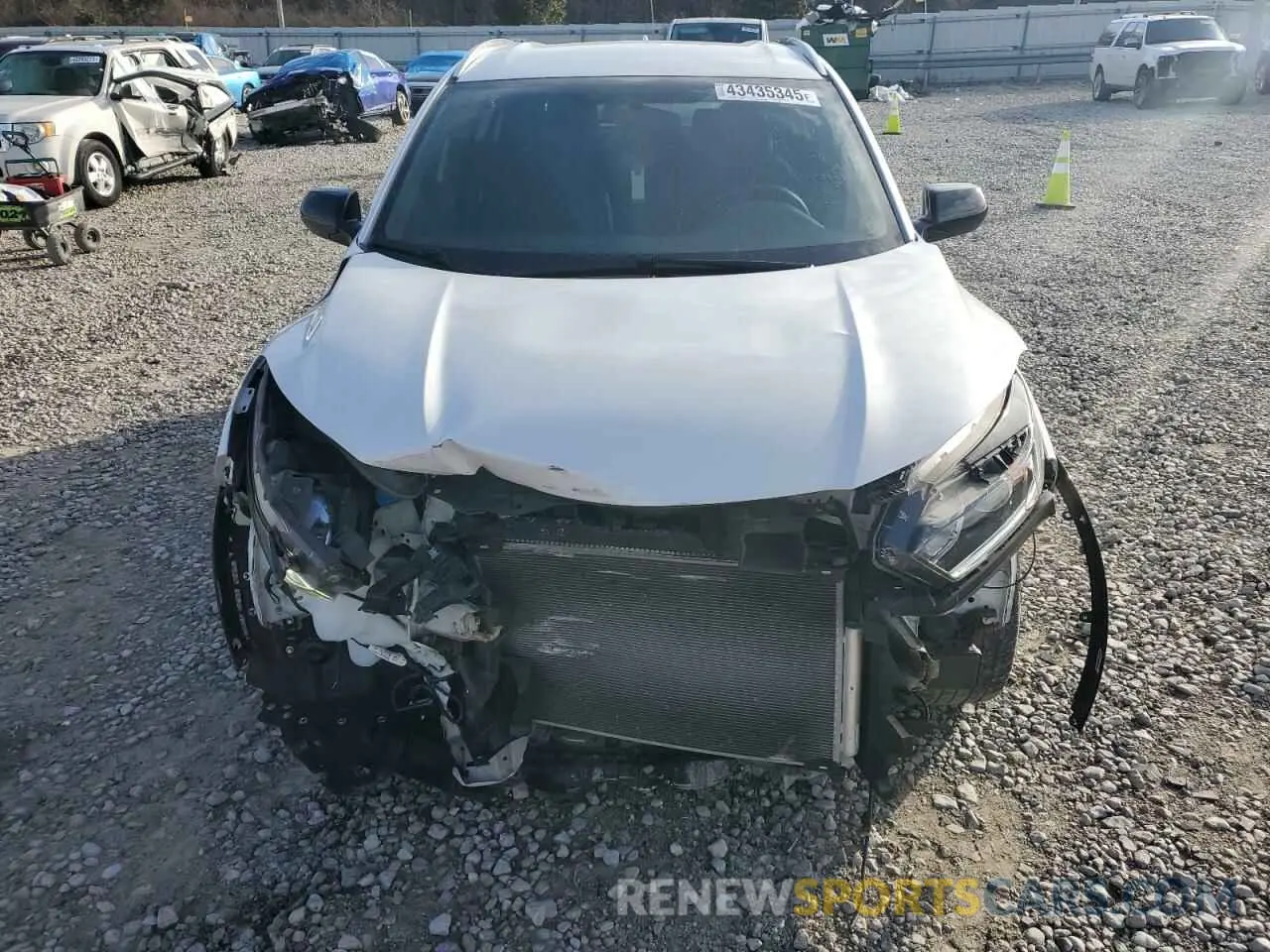 5 fotografías del automóvil dañado 3CZRU5H15NM730409 HONDA HR-V 2022