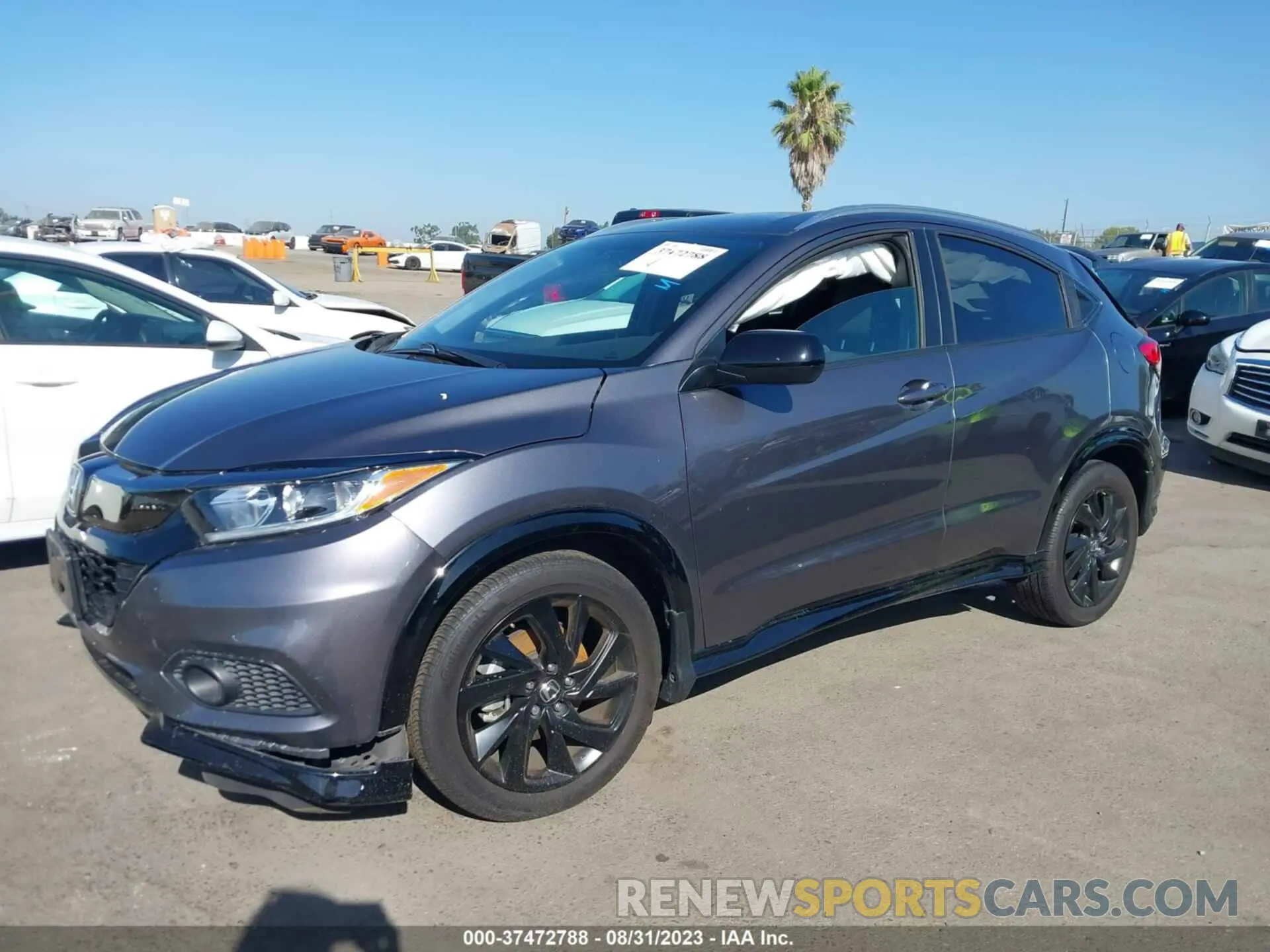 2 fotografías del automóvil dañado 3CZRU5H16NM711612 HONDA HR-V 2022