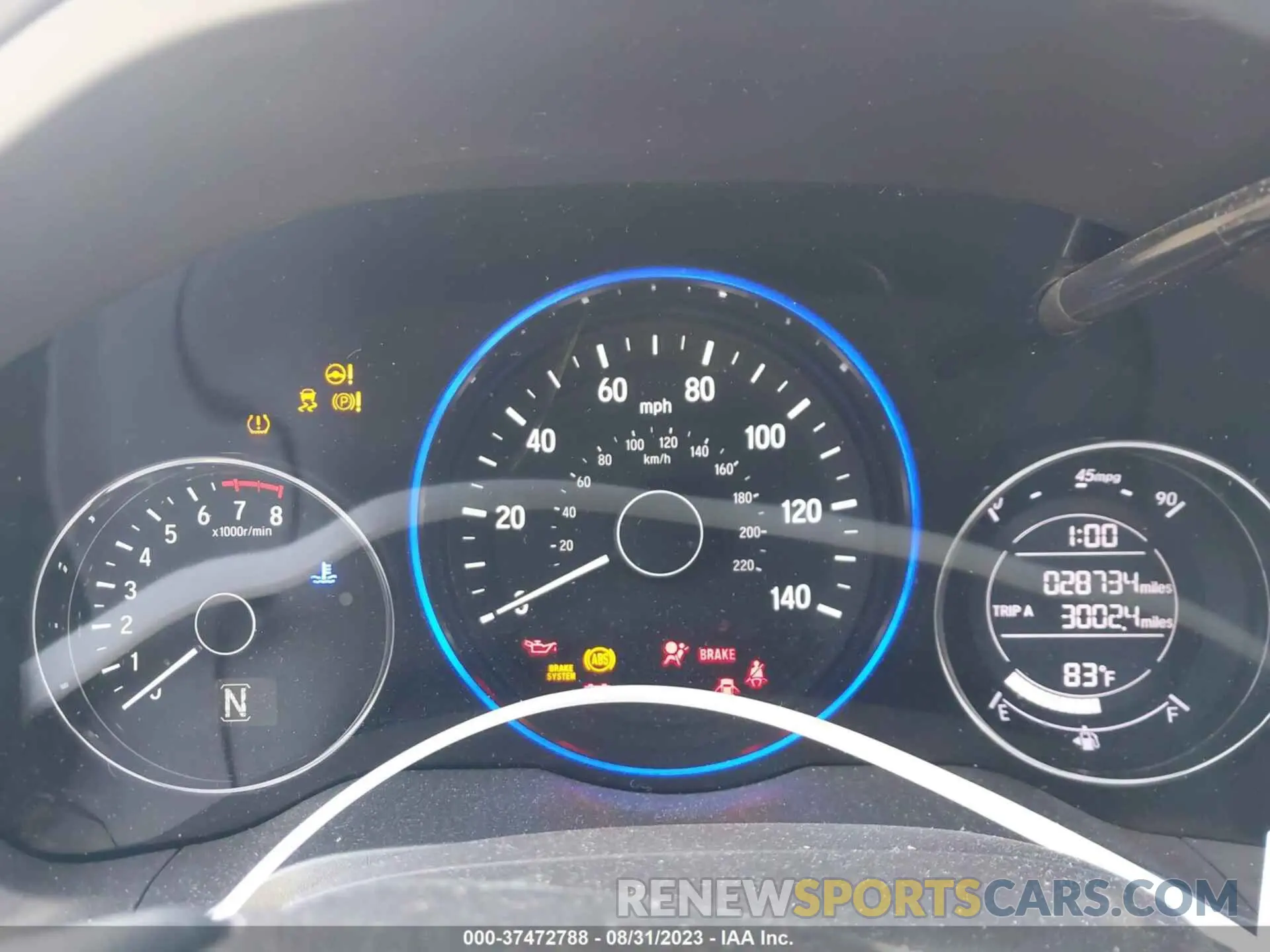 7 fotografías del automóvil dañado 3CZRU5H16NM711612 HONDA HR-V 2022
