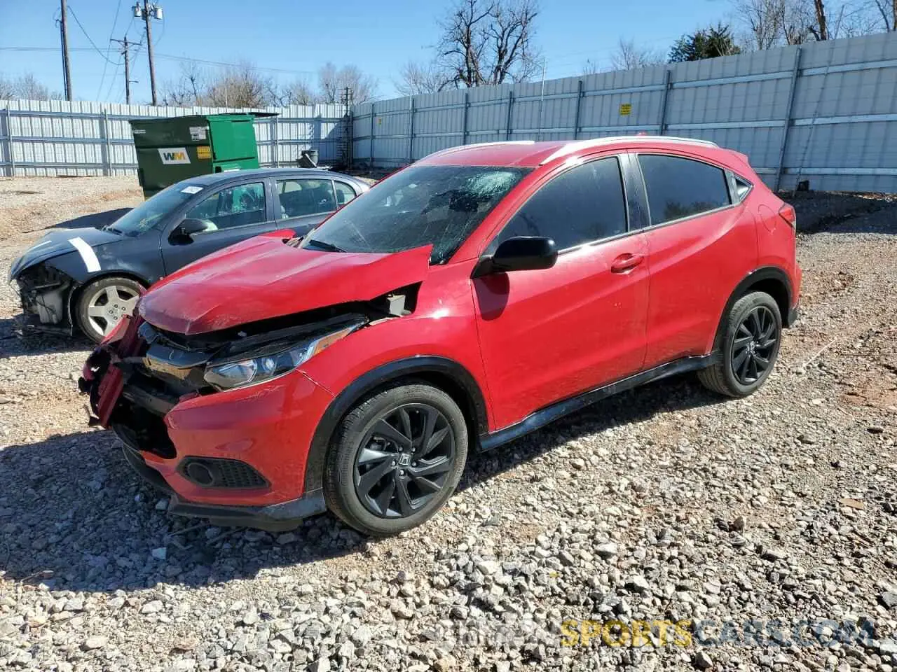 1 fotografías del automóvil dañado 3CZRU5H16NM728863 HONDA HR-V 2022