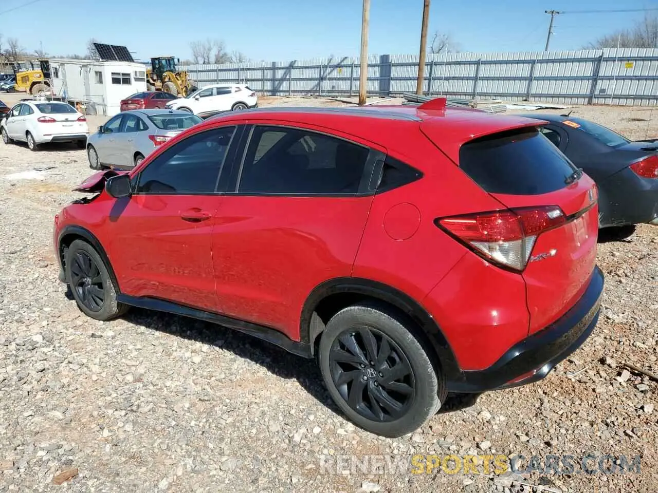 2 fotografías del automóvil dañado 3CZRU5H16NM728863 HONDA HR-V 2022