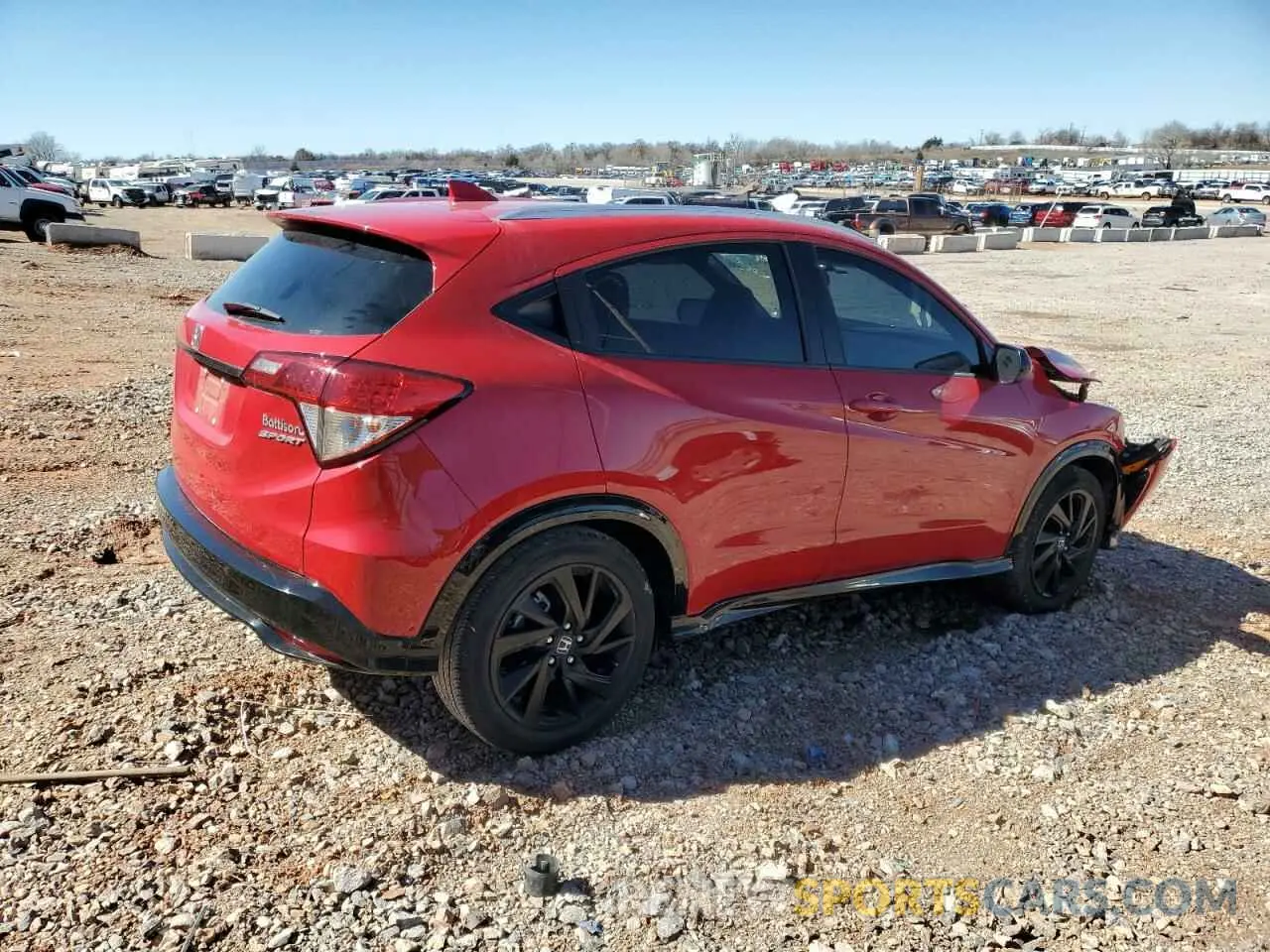 3 fotografías del automóvil dañado 3CZRU5H16NM728863 HONDA HR-V 2022