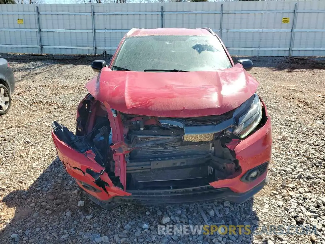 5 fotografías del automóvil dañado 3CZRU5H16NM728863 HONDA HR-V 2022