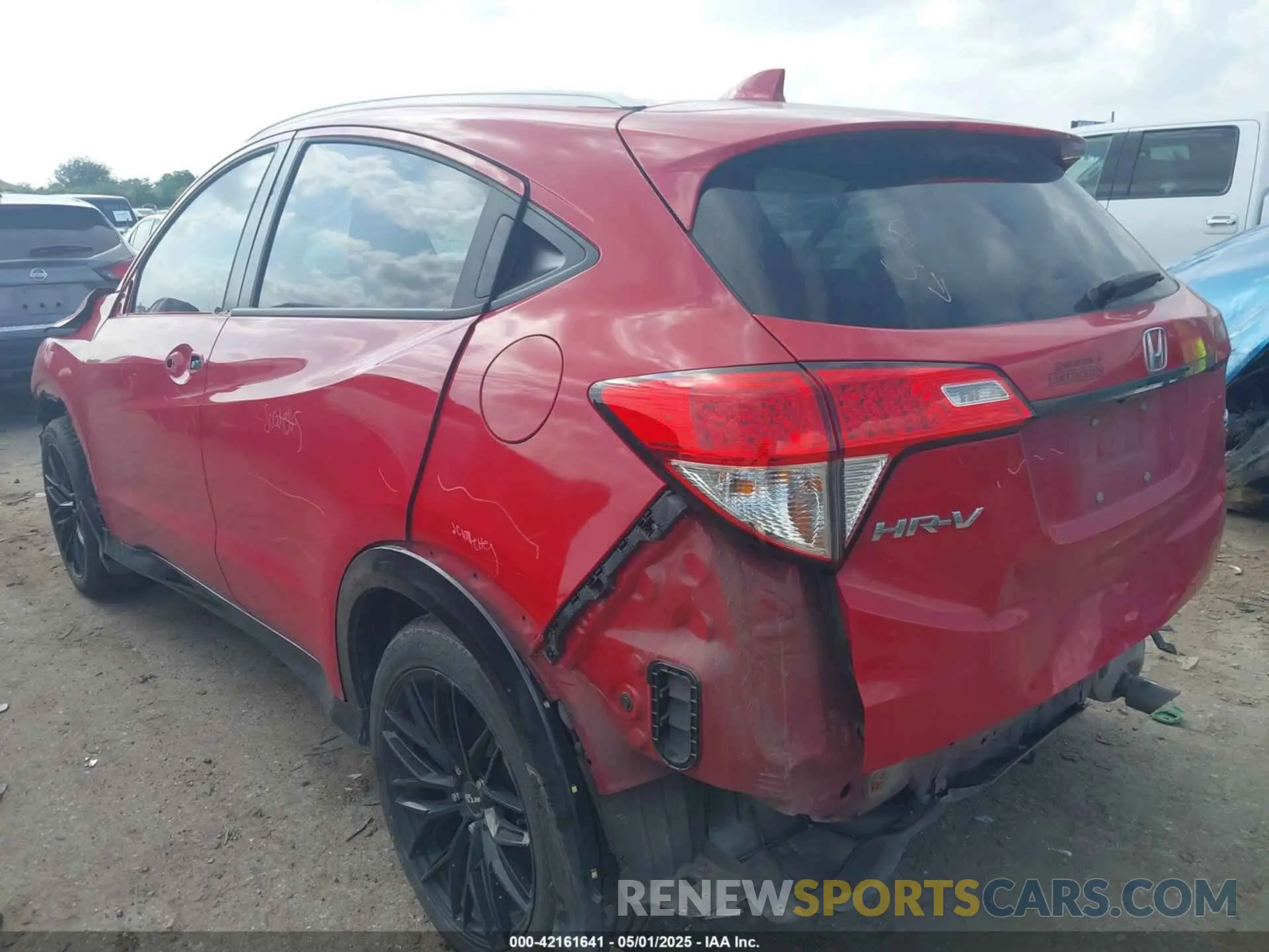 3 fotografías del automóvil dañado 3CZRU5H16NM742133 HONDA HR-V 2022