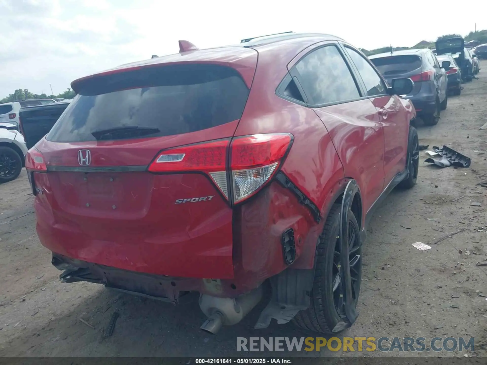 4 fotografías del automóvil dañado 3CZRU5H16NM742133 HONDA HR-V 2022