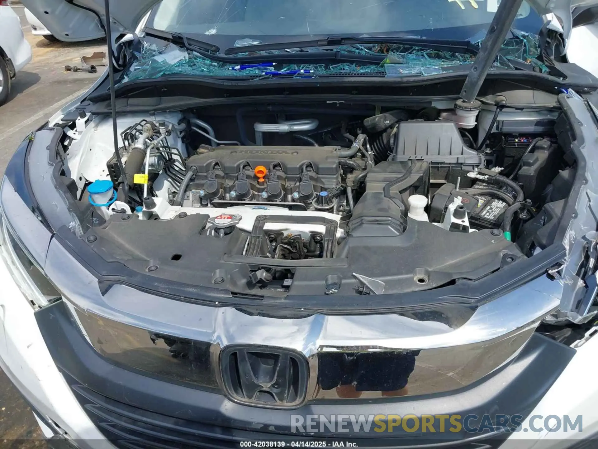 10 fotografías del automóvil dañado 3CZRU5H30NM724969 HONDA HR-V 2022