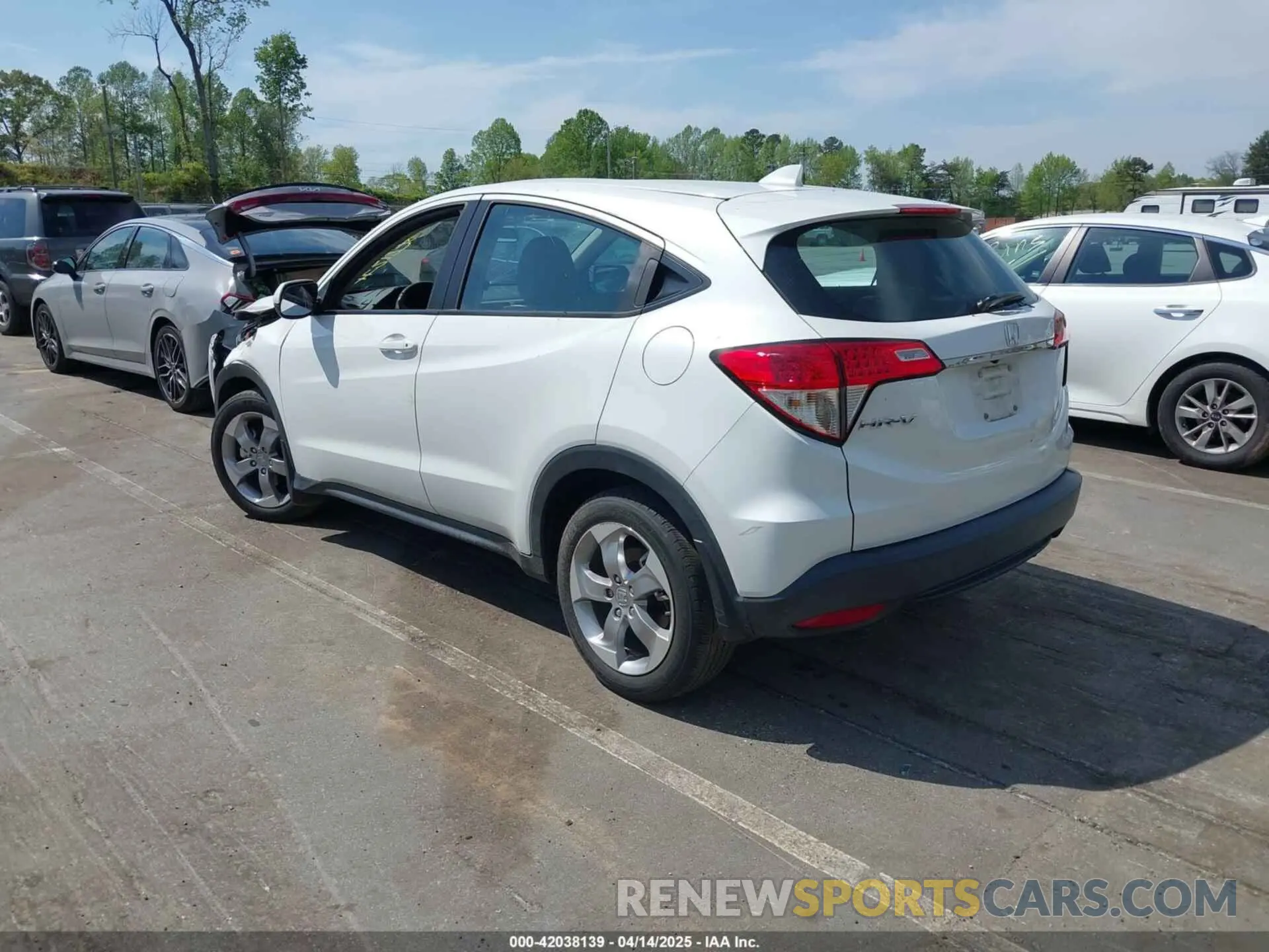 3 fotografías del automóvil dañado 3CZRU5H30NM724969 HONDA HR-V 2022