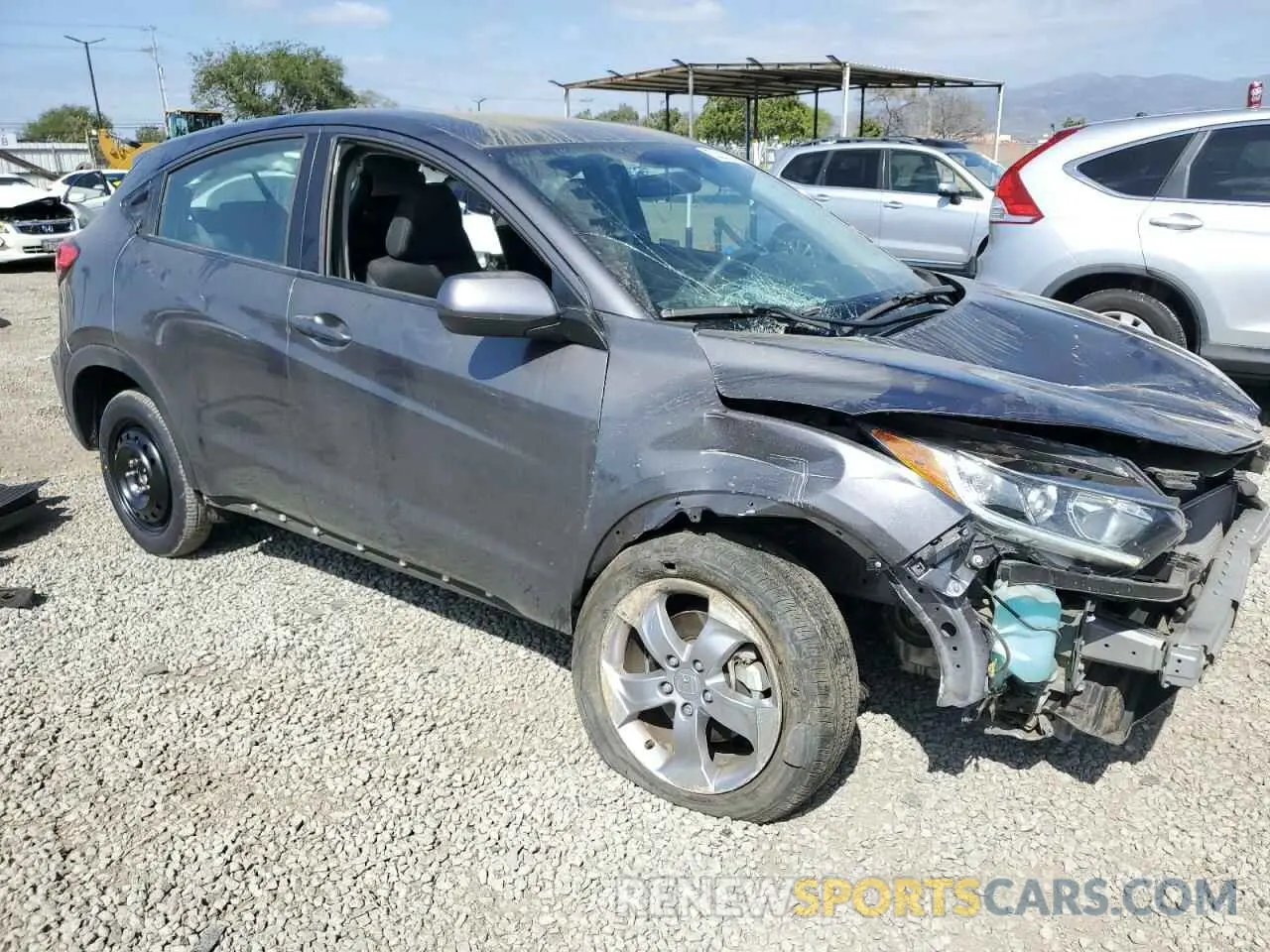 4 fotografías del automóvil dañado 3CZRU5H32NM723645 HONDA HR-V 2022