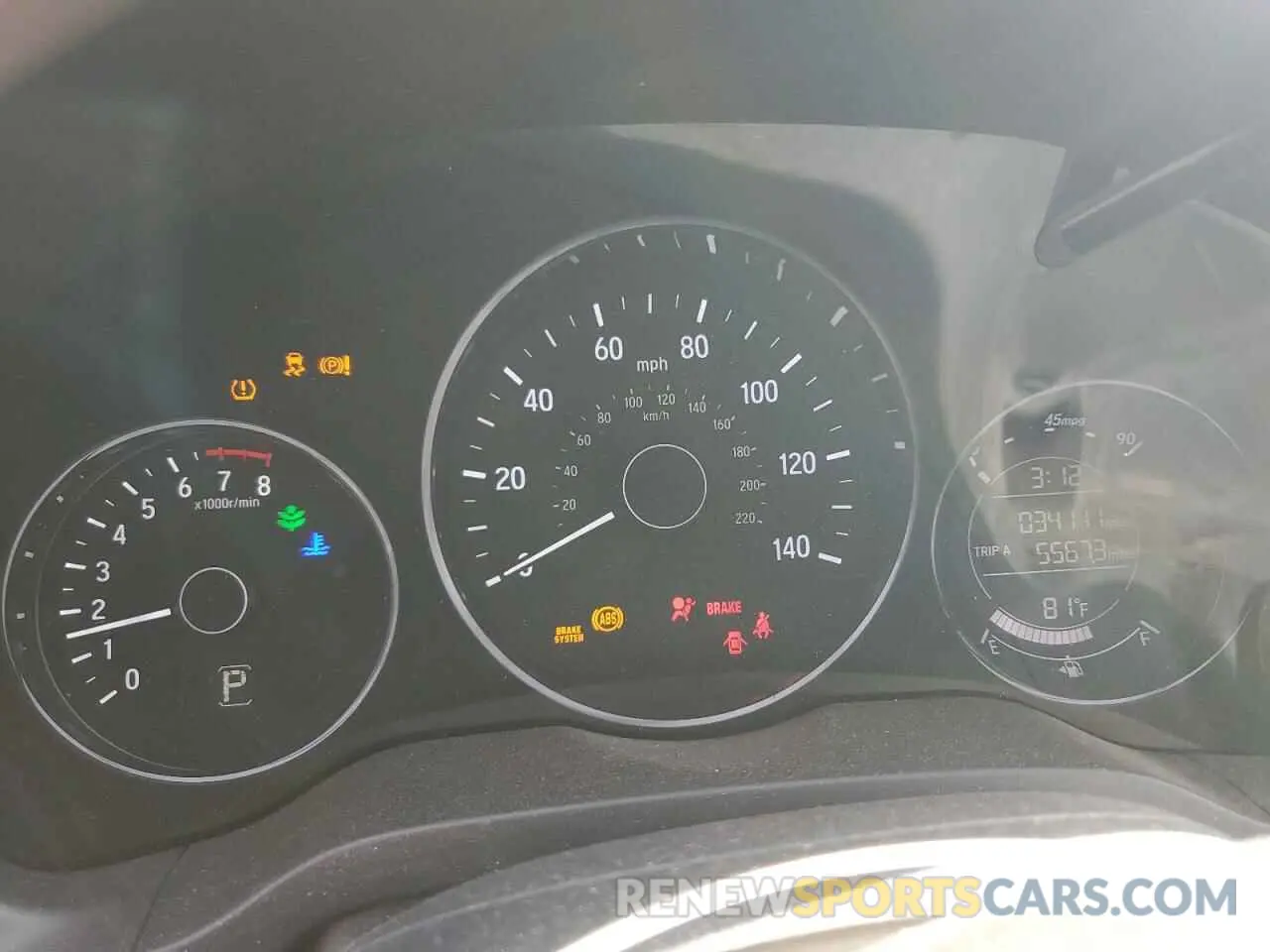 9 fotografías del automóvil dañado 3CZRU5H32NM723645 HONDA HR-V 2022