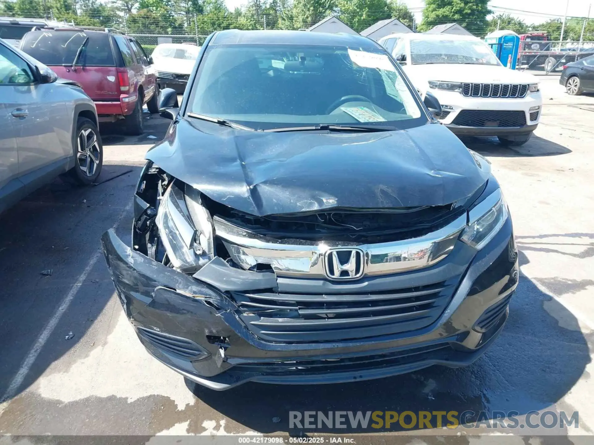 6 fotografías del automóvil dañado 3CZRU5H33NM717434 HONDA HR-V 2022