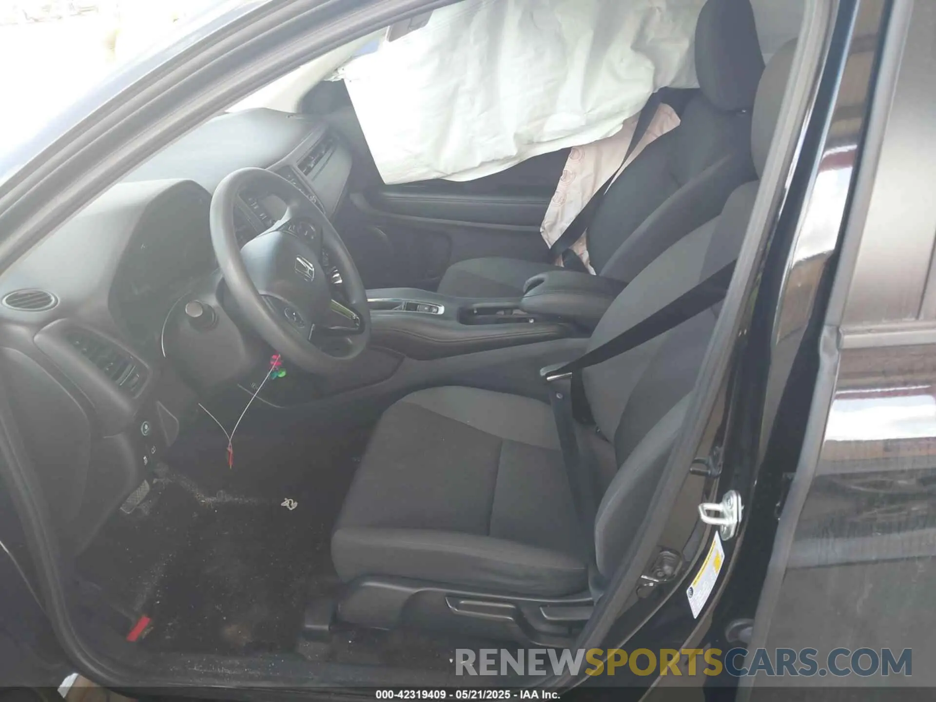5 fotografías del automóvil dañado 3CZRU5H34NM704417 HONDA HR-V 2022