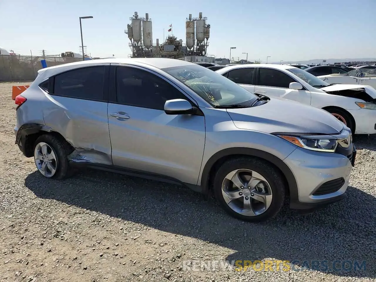 4 fotografías del automóvil dañado 3CZRU5H34NM724800 HONDA HR-V 2022