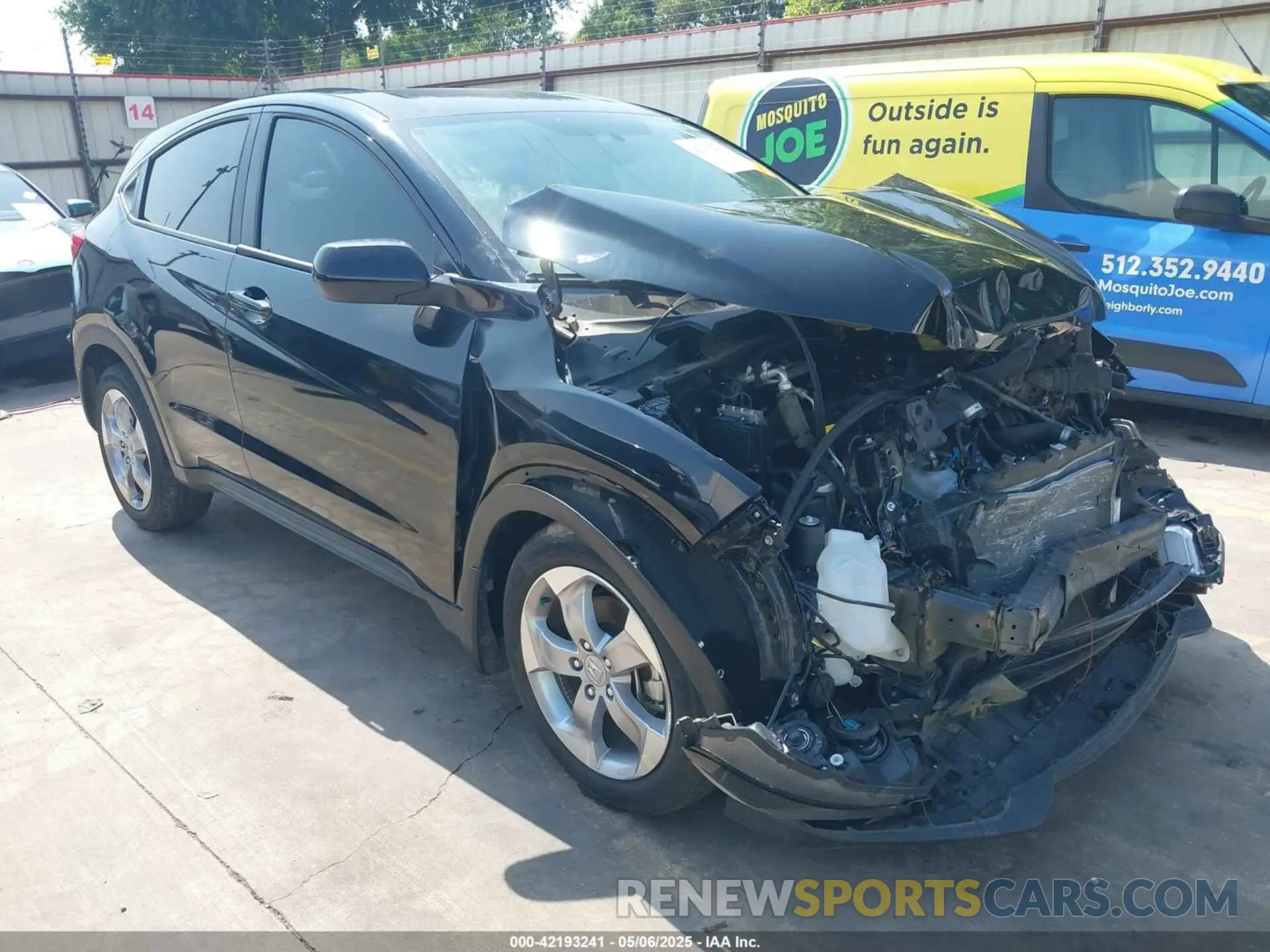 1 fotografías del automóvil dañado 3CZRU5H36NM738438 HONDA HR-V 2022