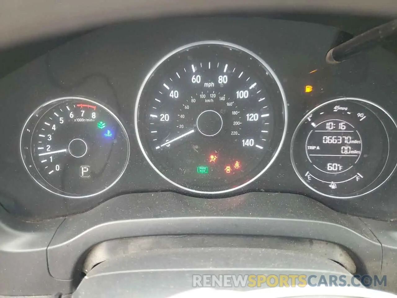 9 fotografías del automóvil dañado 3CZRU5H37NM701401 HONDA HR-V 2022