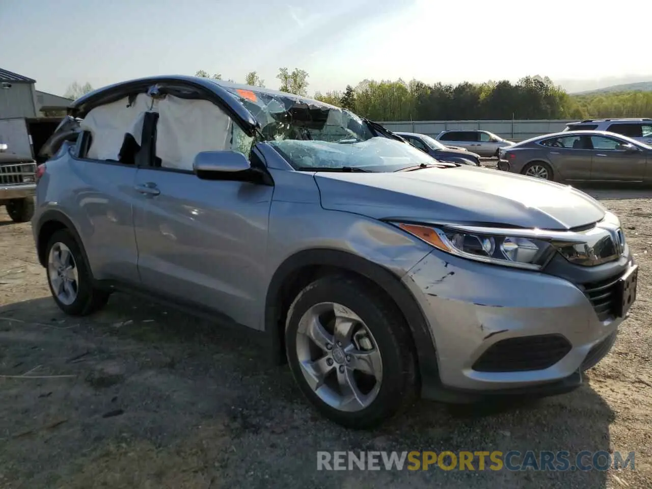 4 fotografías del automóvil dañado 3CZRU5H37NM706923 HONDA HR-V 2022
