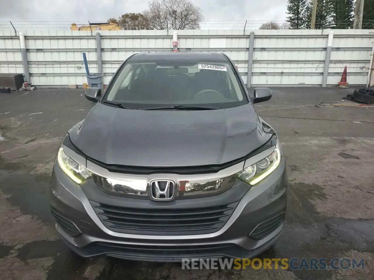 5 fotografías del automóvil dañado 3CZRU5H39NM723643 HONDA HR-V 2022