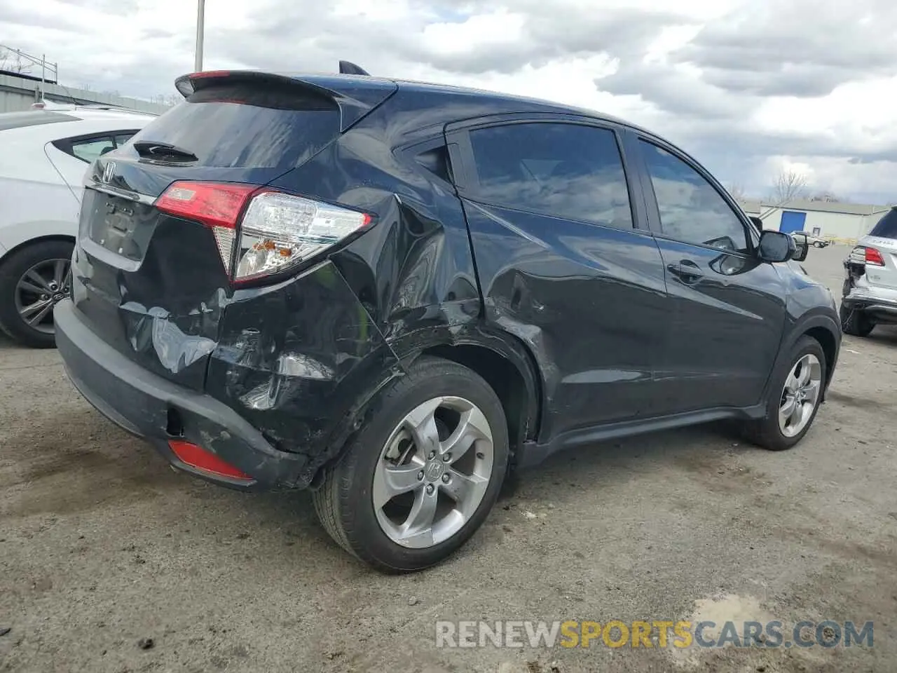 3 fotografías del automóvil dañado 3CZRU5H39NM731435 HONDA HR-V 2022