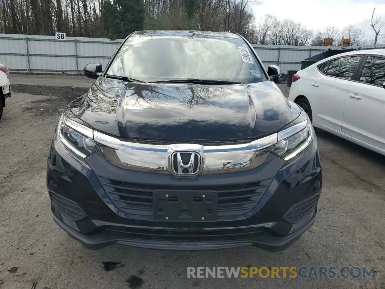 5 fotografías del automóvil dañado 3CZRU5H39NM731435 HONDA HR-V 2022