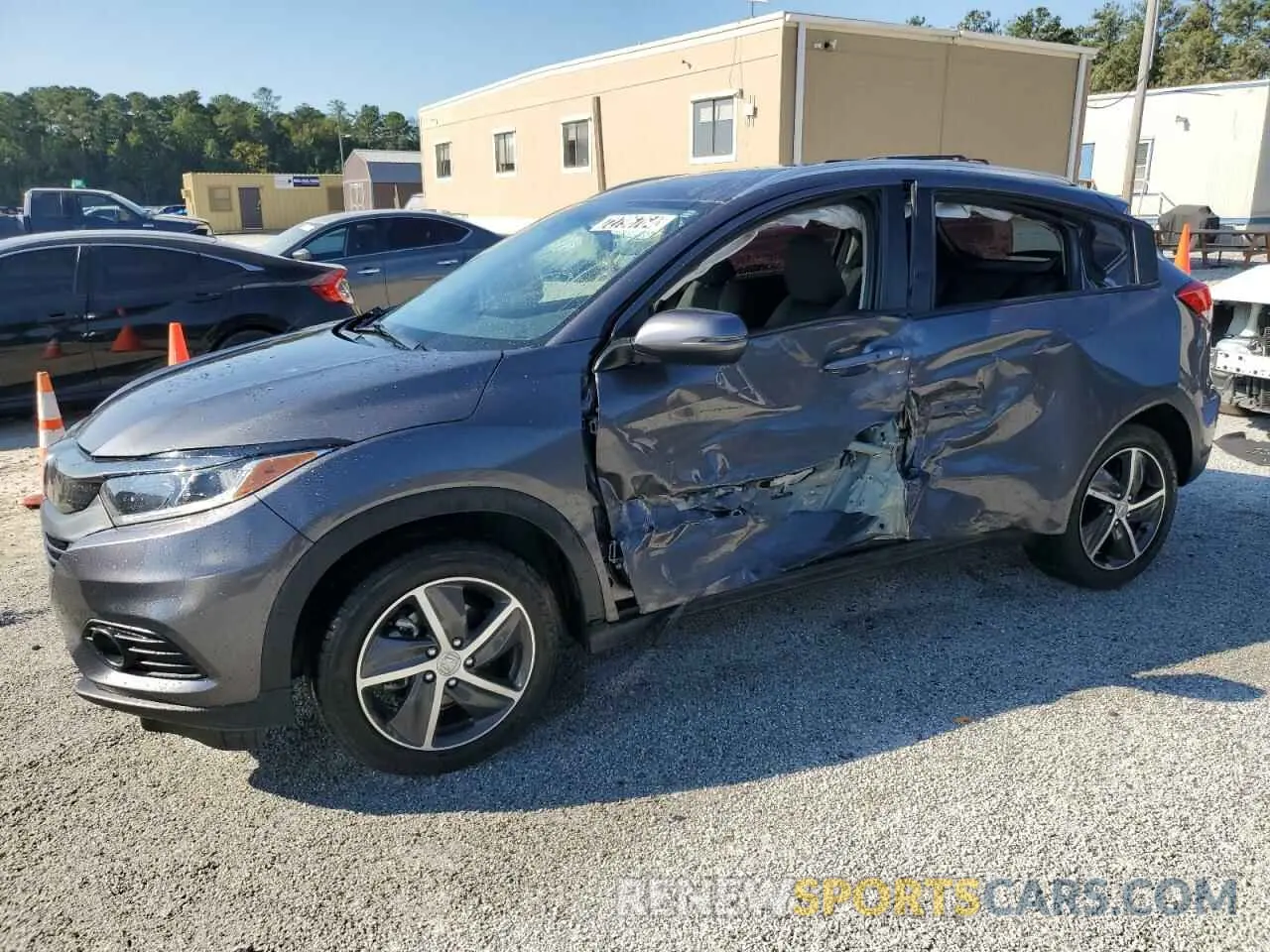 1 fotografías del automóvil dañado 3CZRU5H50NM729641 HONDA HR-V 2022