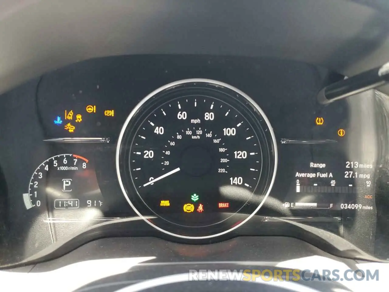 9 fotografías del automóvil dañado 3CZRU5H50NM735777 HONDA HR-V 2022