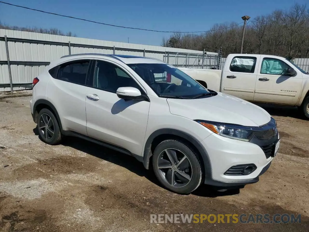 4 fotografías del automóvil dañado 3CZRU5H51NM717224 HONDA HR-V 2022