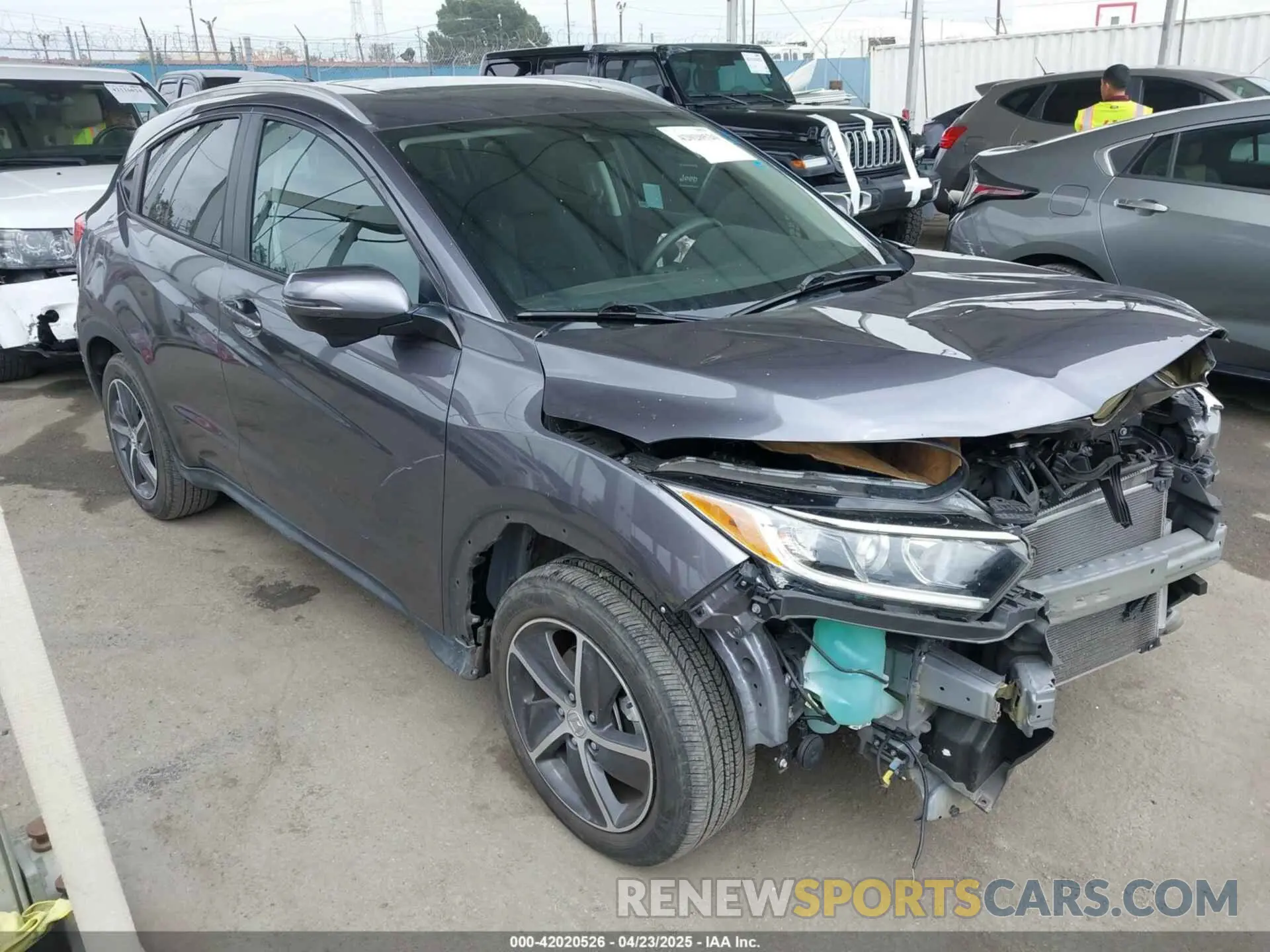 1 fotografías del automóvil dañado 3CZRU5H51NM719006 HONDA HR-V 2022