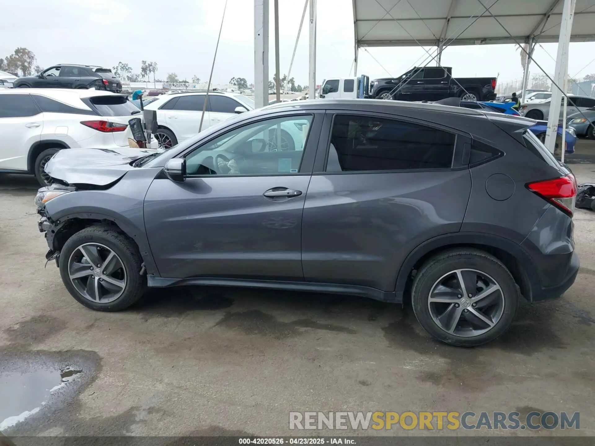 15 fotografías del automóvil dañado 3CZRU5H51NM719006 HONDA HR-V 2022