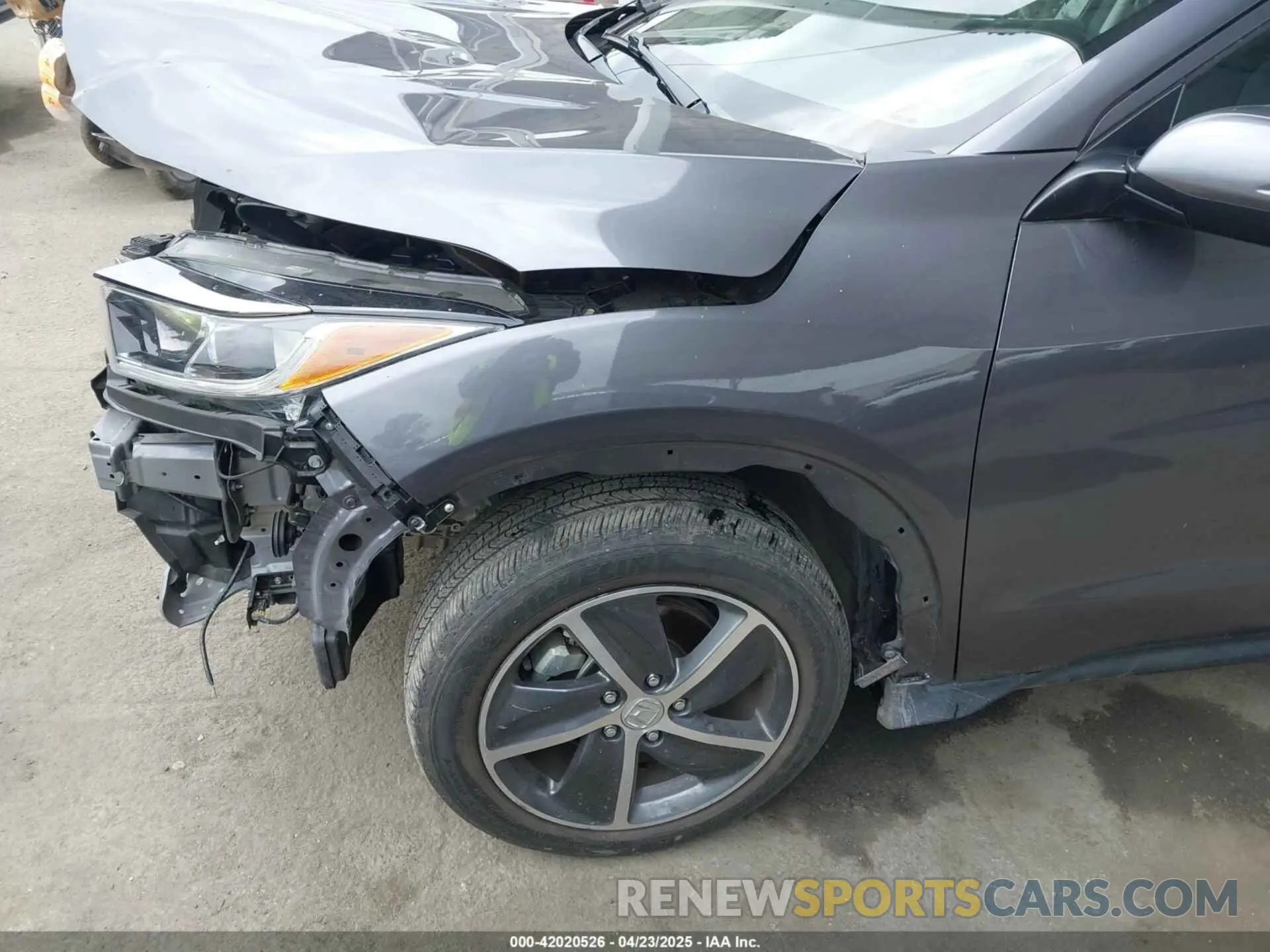 20 fotografías del automóvil dañado 3CZRU5H51NM719006 HONDA HR-V 2022
