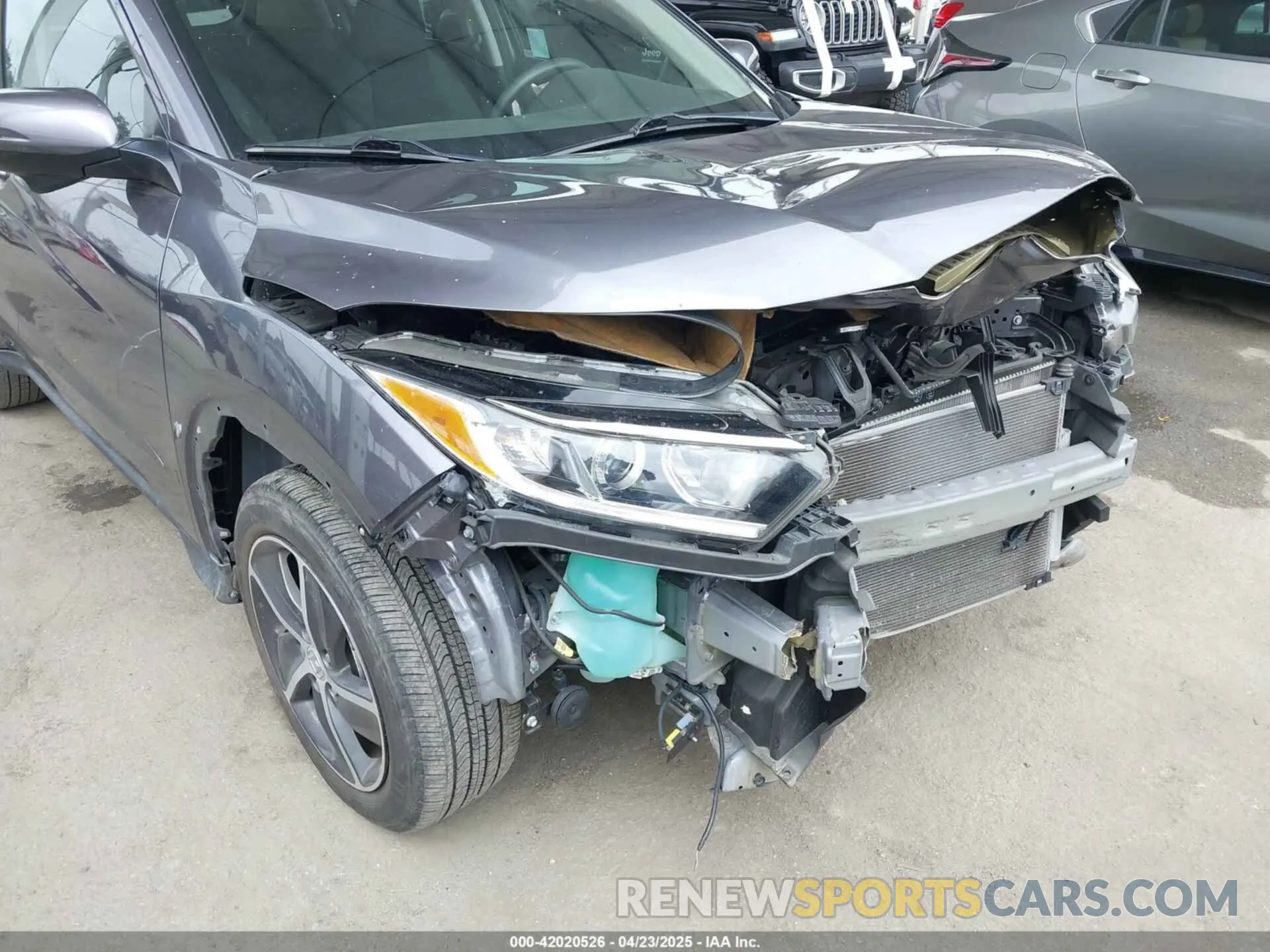 6 fotografías del automóvil dañado 3CZRU5H51NM719006 HONDA HR-V 2022