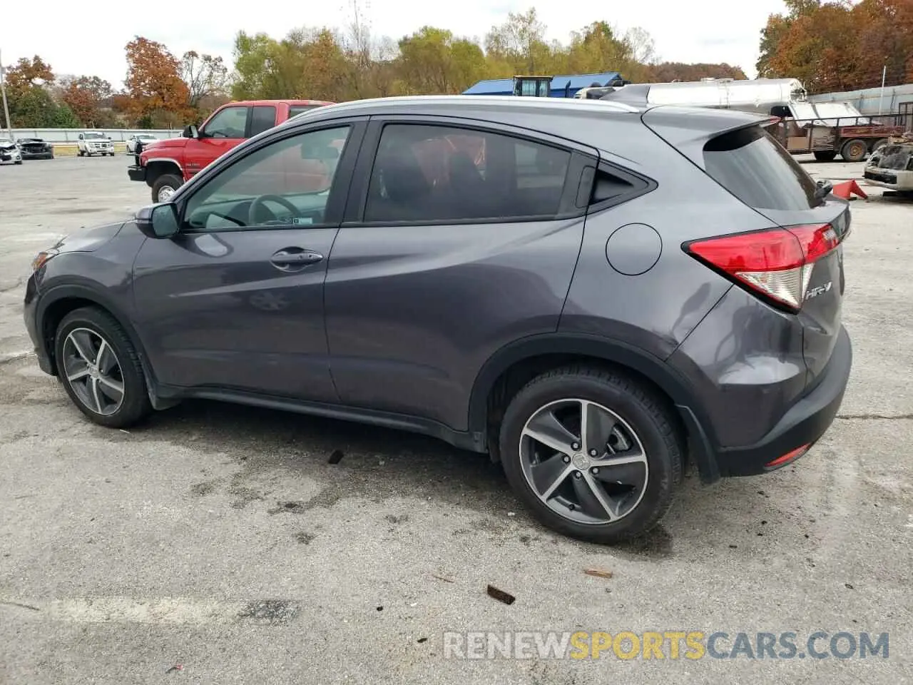2 fotografías del automóvil dañado 3CZRU5H51NM720494 HONDA HR-V 2022