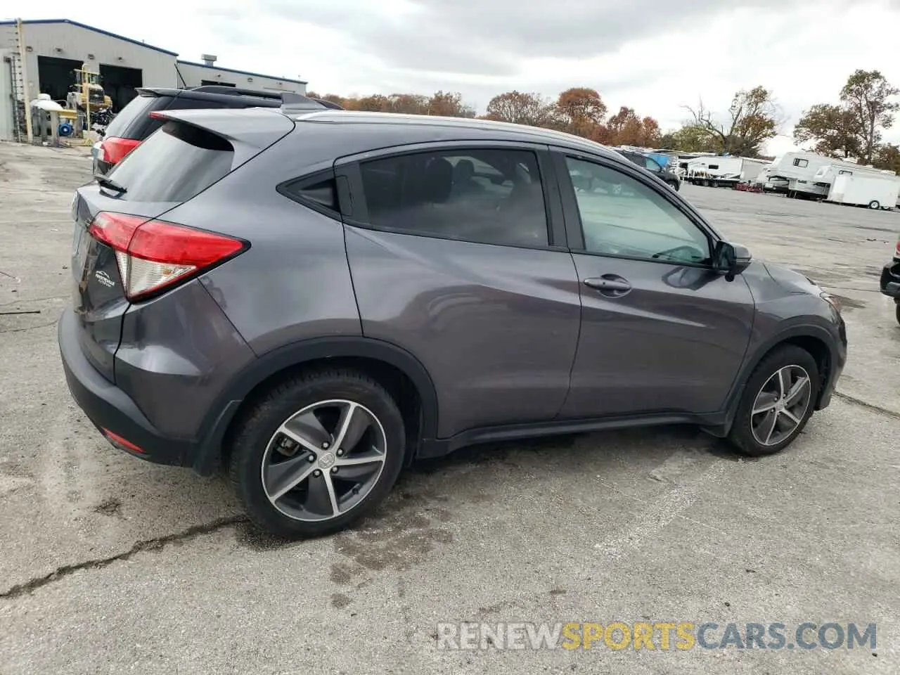 3 fotografías del automóvil dañado 3CZRU5H51NM720494 HONDA HR-V 2022