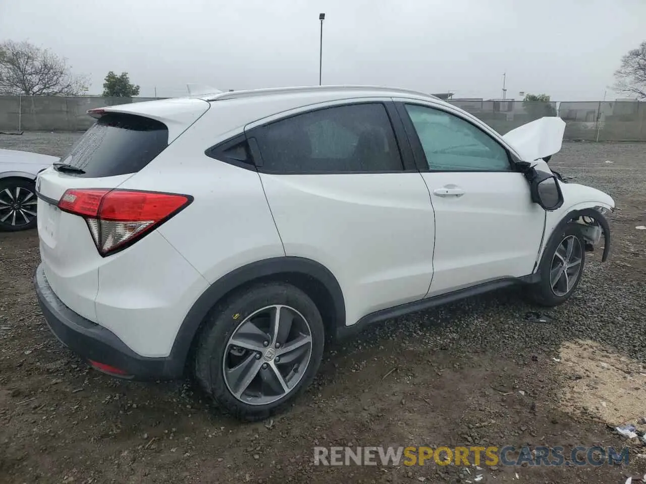 3 fotografías del automóvil dañado 3CZRU5H52NM703543 HONDA HR-V 2022