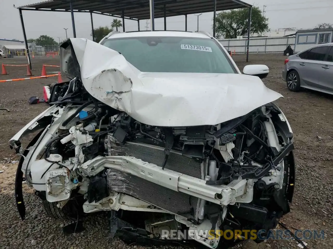 5 fotografías del automóvil dañado 3CZRU5H52NM703543 HONDA HR-V 2022