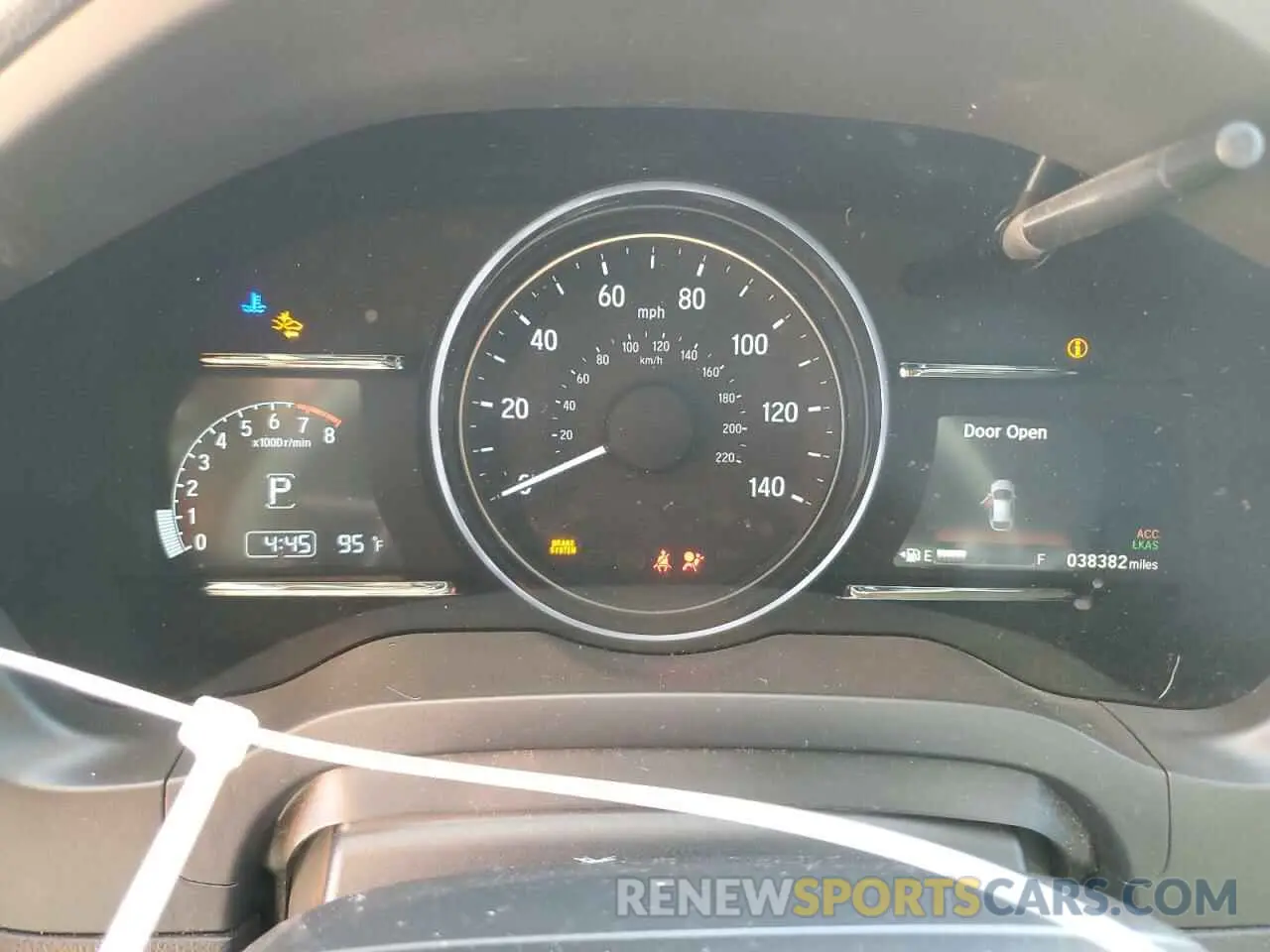 9 fotografías del automóvil dañado 3CZRU5H52NM719788 HONDA HR-V 2022
