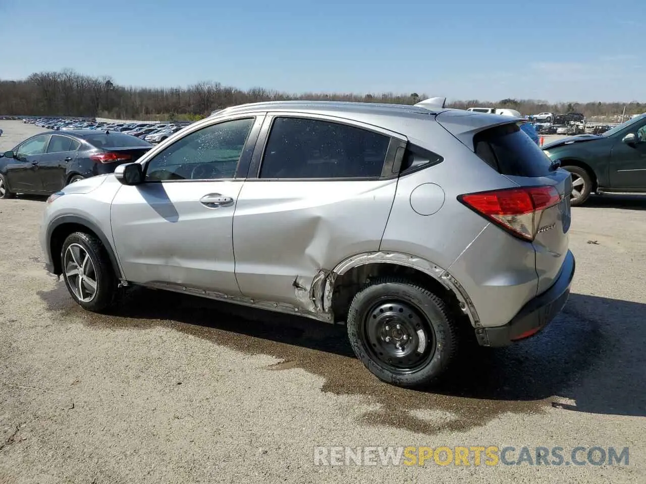 2 fotografías del automóvil dañado 3CZRU5H52NM726725 HONDA HR-V 2022