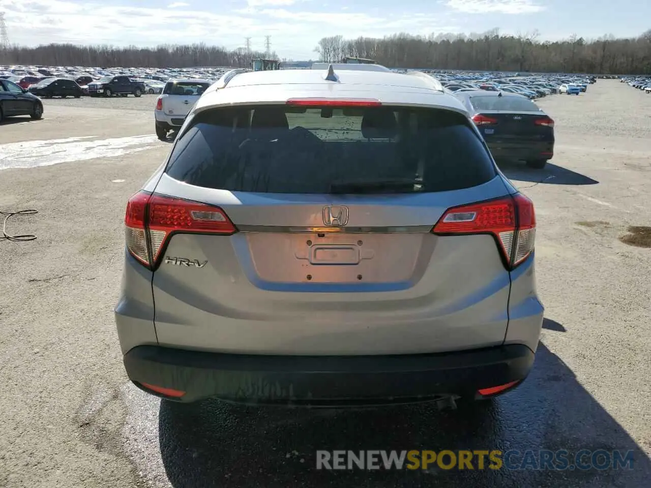 6 fotografías del automóvil dañado 3CZRU5H52NM726725 HONDA HR-V 2022