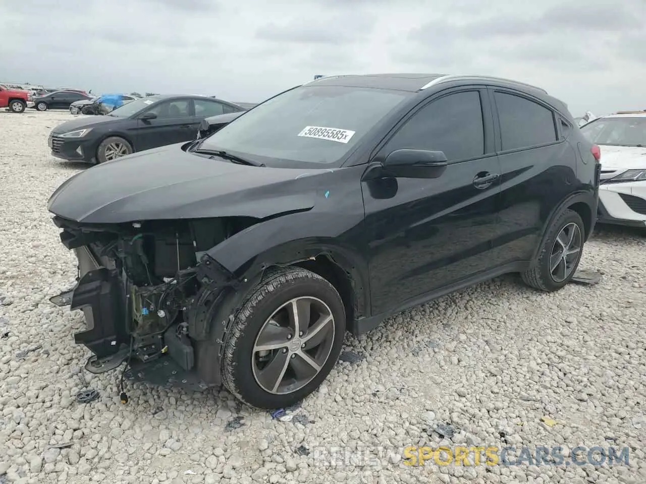 1 fotografías del automóvil dañado 3CZRU5H52NM737014 HONDA HR-V 2022