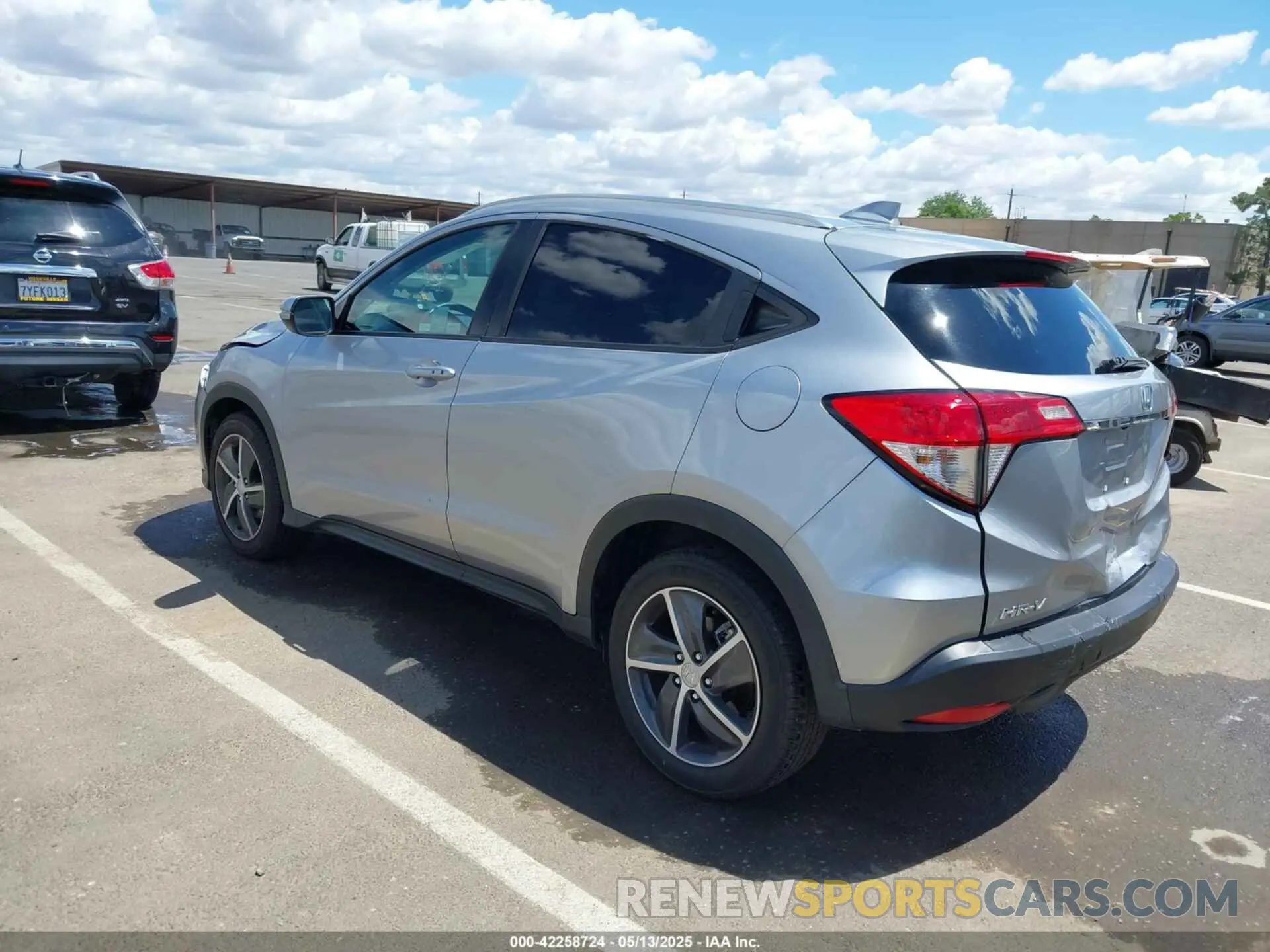 3 fotografías del automóvil dañado 3CZRU5H52NM738776 HONDA HR-V 2022