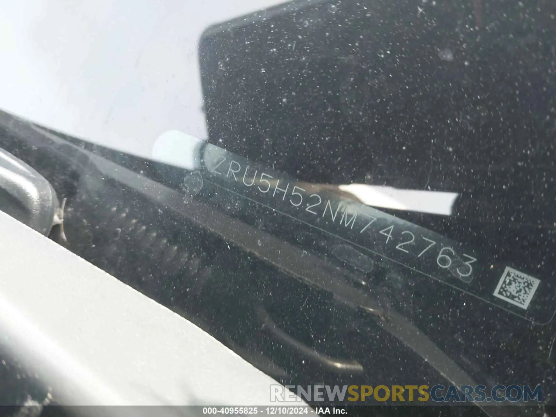 9 fotografías del automóvil dañado 3CZRU5H52NM742763 HONDA HR-V 2022
