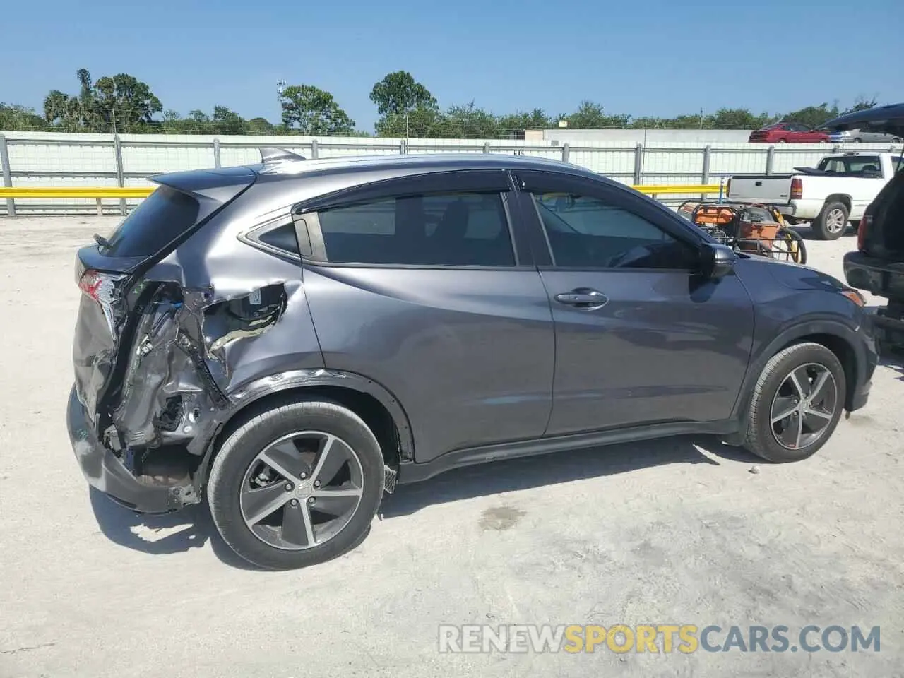 3 fotografías del automóvil dañado 3CZRU5H53NM745669 HONDA HR-V 2022