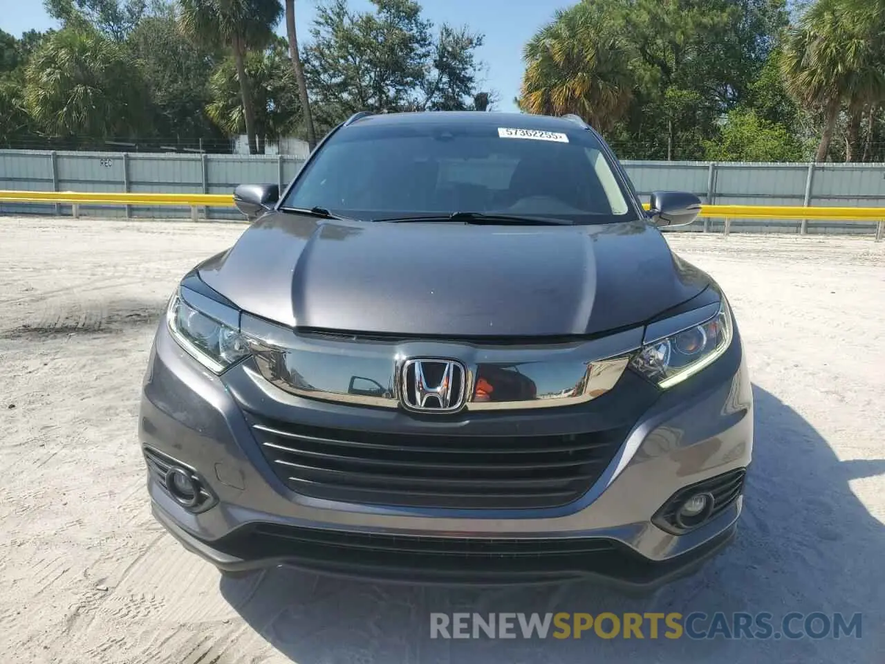 5 fotografías del automóvil dañado 3CZRU5H53NM745669 HONDA HR-V 2022