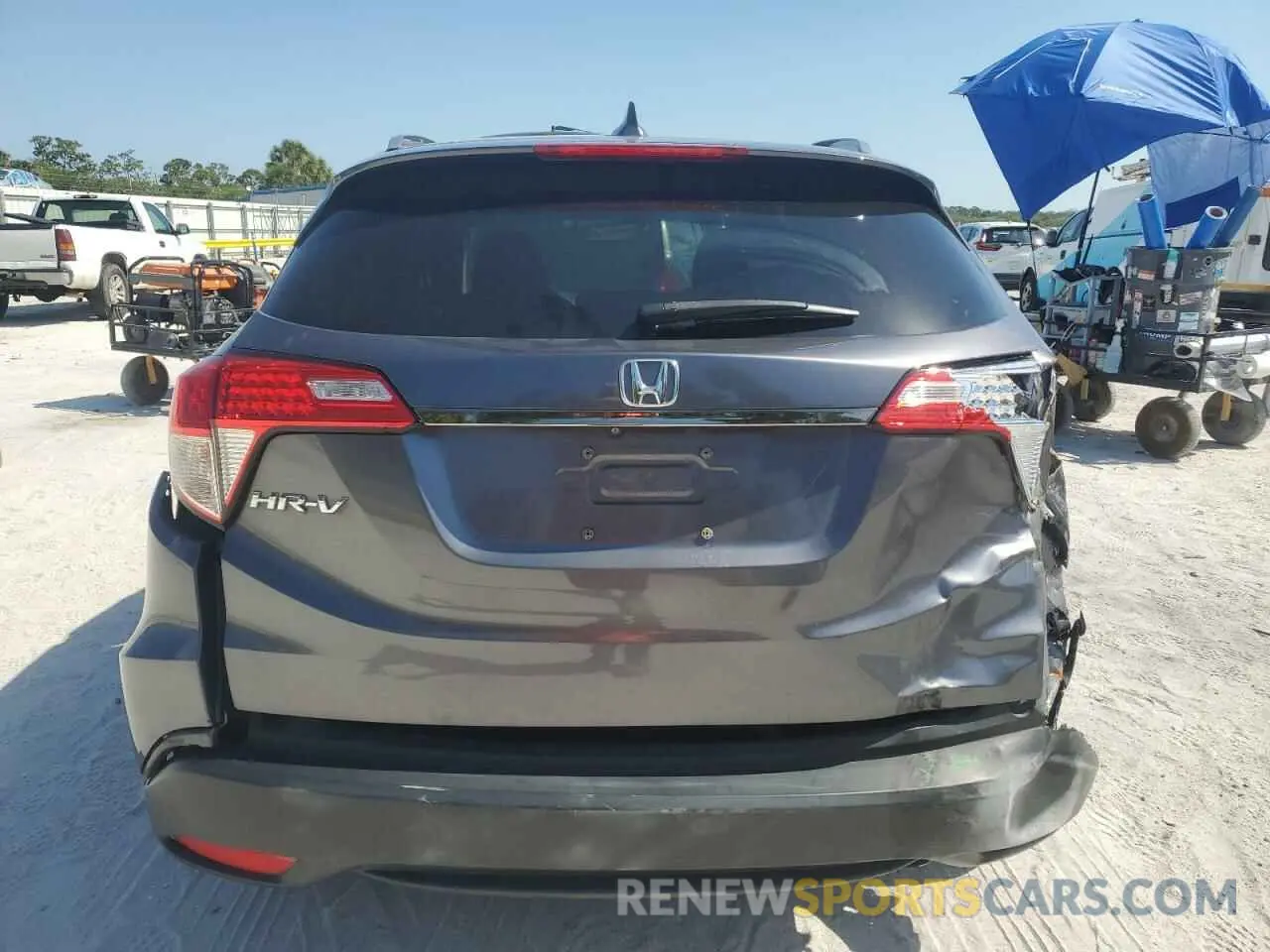 6 fotografías del automóvil dañado 3CZRU5H53NM745669 HONDA HR-V 2022