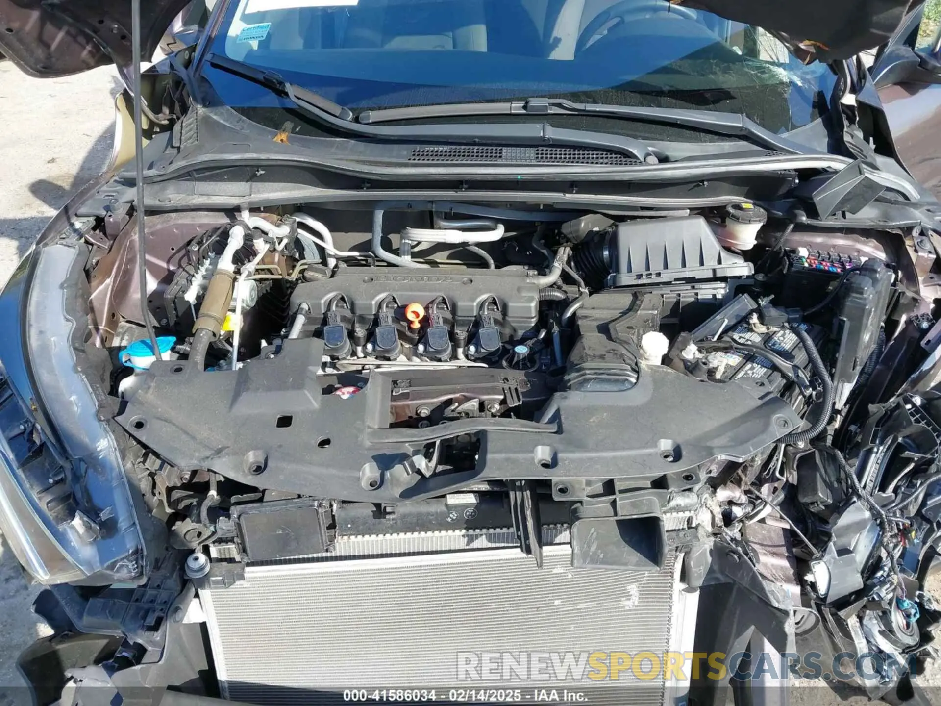 10 fotografías del automóvil dañado 3CZRU5H55NM710776 HONDA HR-V 2022