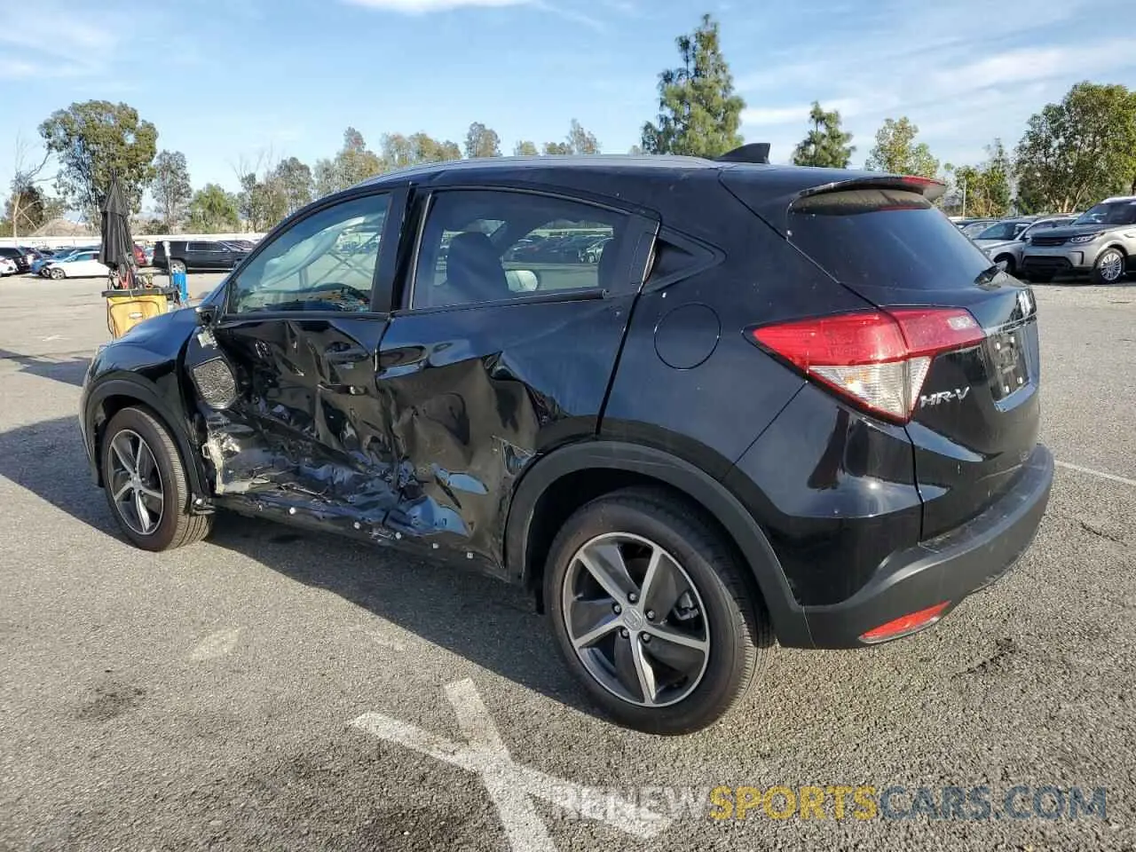 2 fotografías del automóvil dañado 3CZRU5H57NM724596 HONDA HR-V 2022