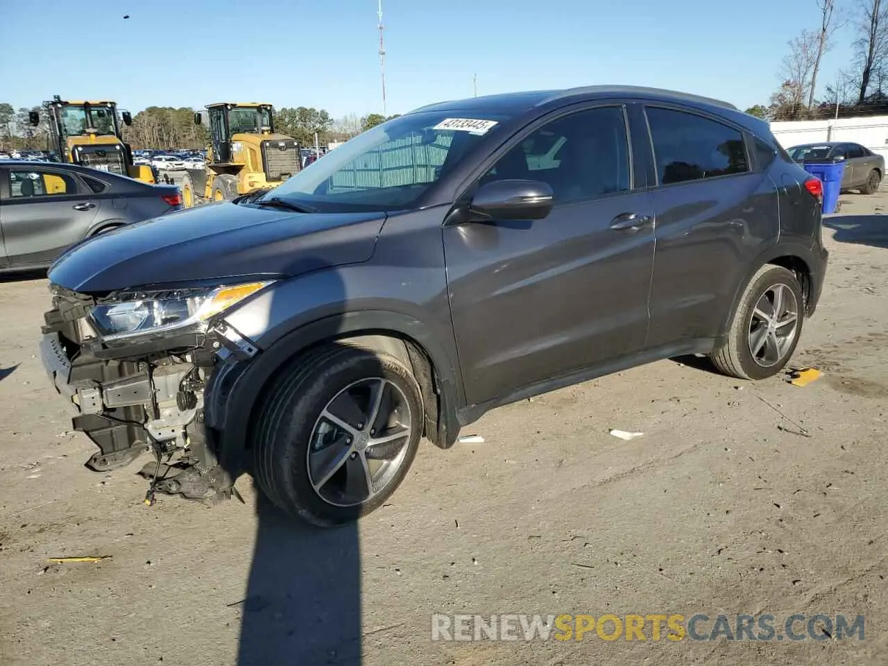 1 fotografías del automóvil dañado 3CZRU5H57NM734707 HONDA HR-V 2022