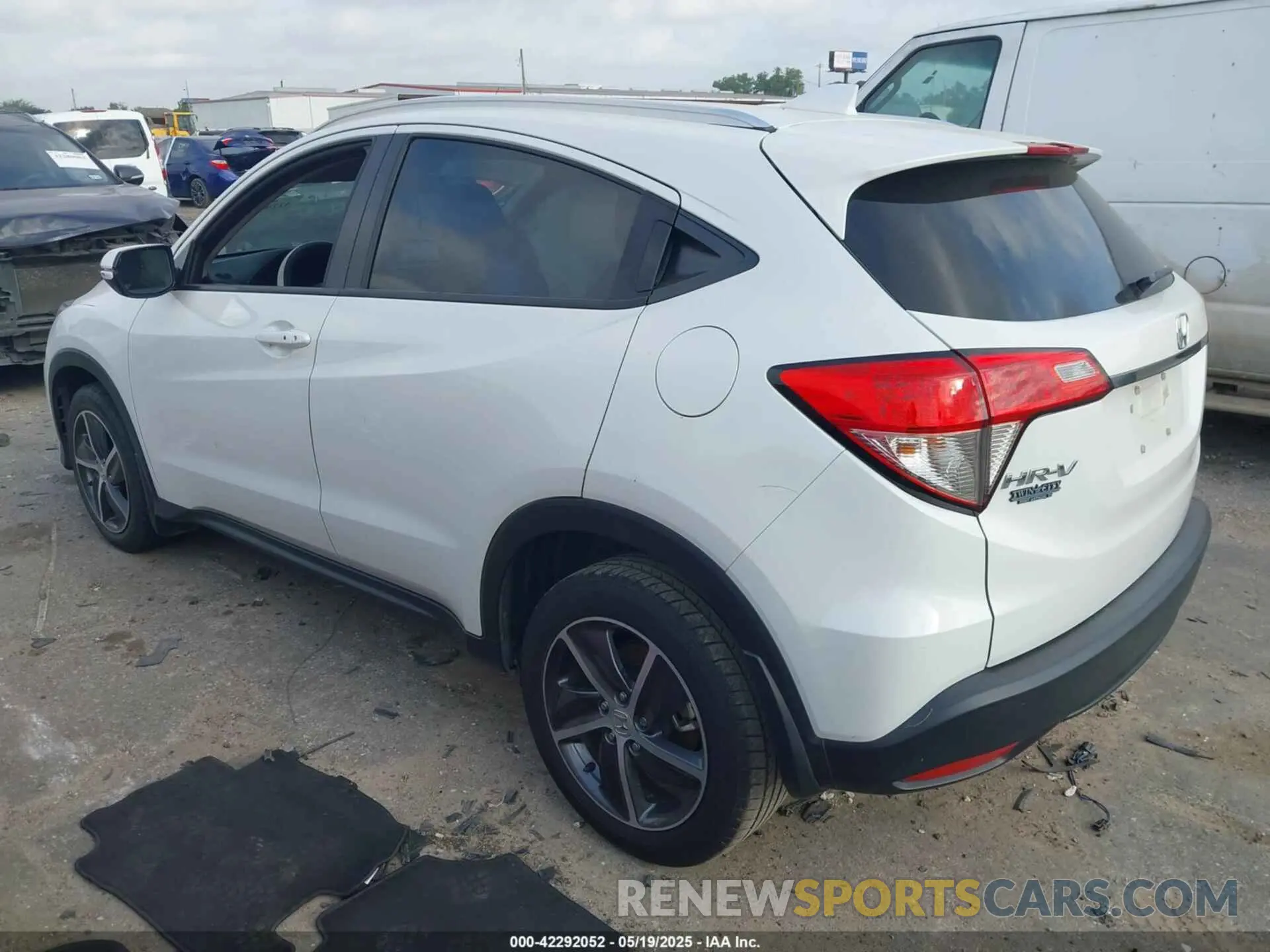 3 fotografías del automóvil dañado 3CZRU5H58NM706835 HONDA HR-V 2022