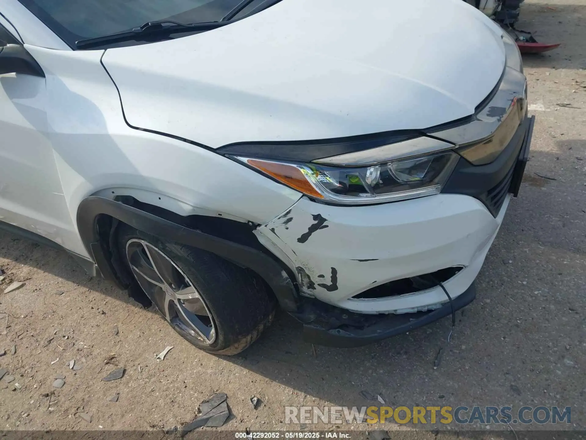 6 fotografías del automóvil dañado 3CZRU5H58NM706835 HONDA HR-V 2022