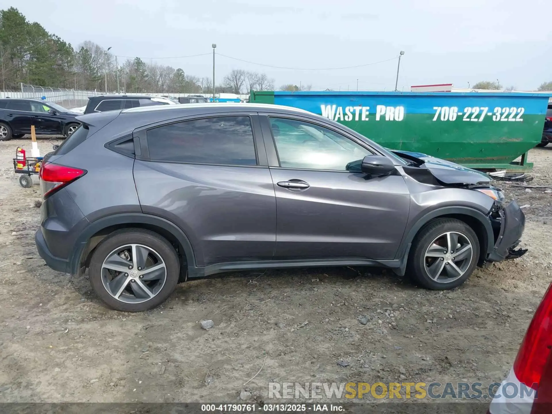 14 fotografías del automóvil dañado 3CZRU5H58NM744534 HONDA HR-V 2022