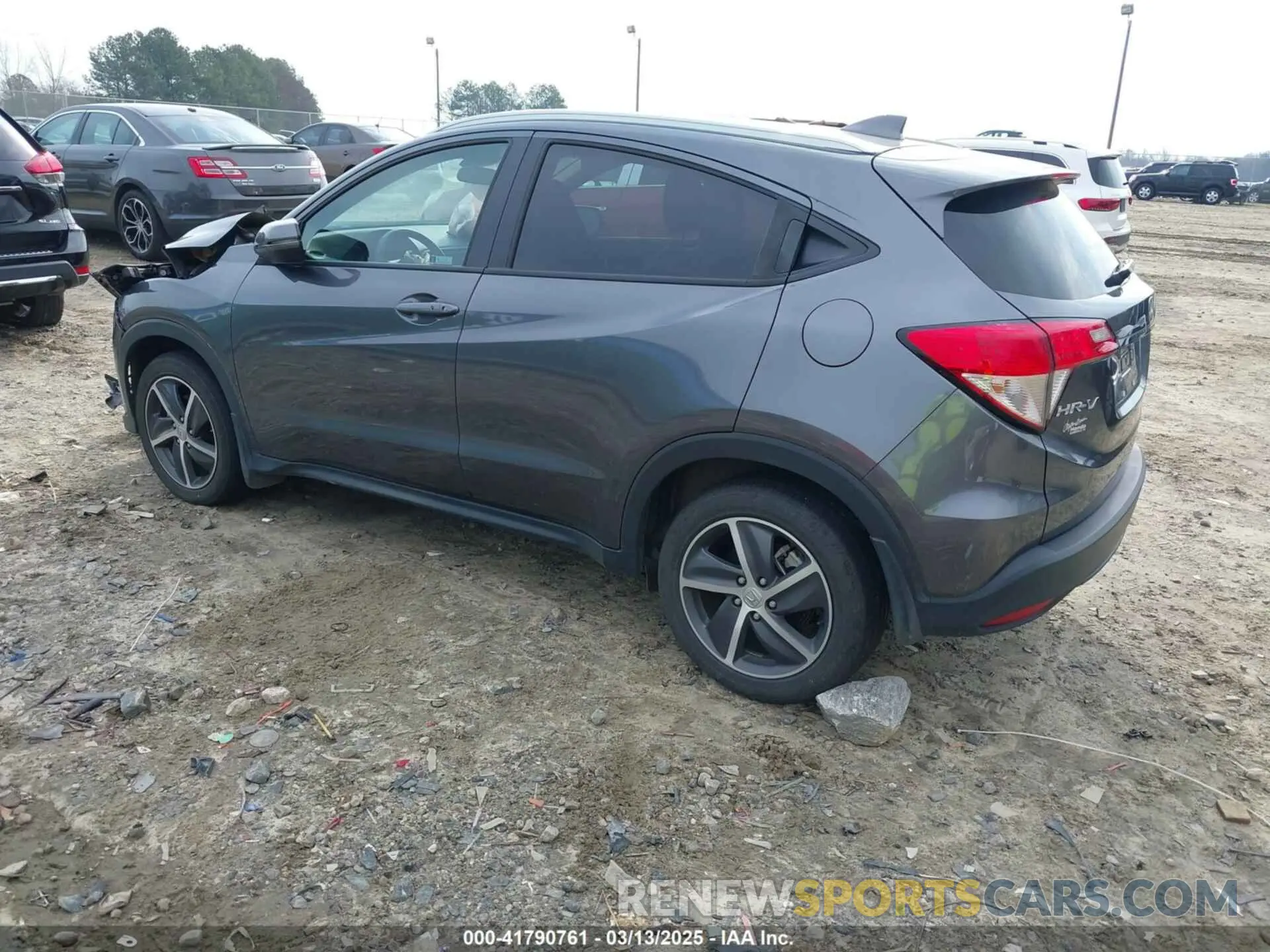 3 fotografías del automóvil dañado 3CZRU5H58NM744534 HONDA HR-V 2022