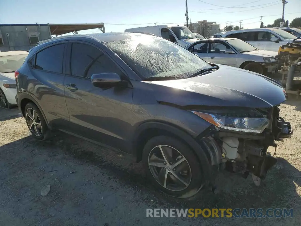 4 fotografías del automóvil dañado 3CZRU5H59NM715964 HONDA HR-V 2022